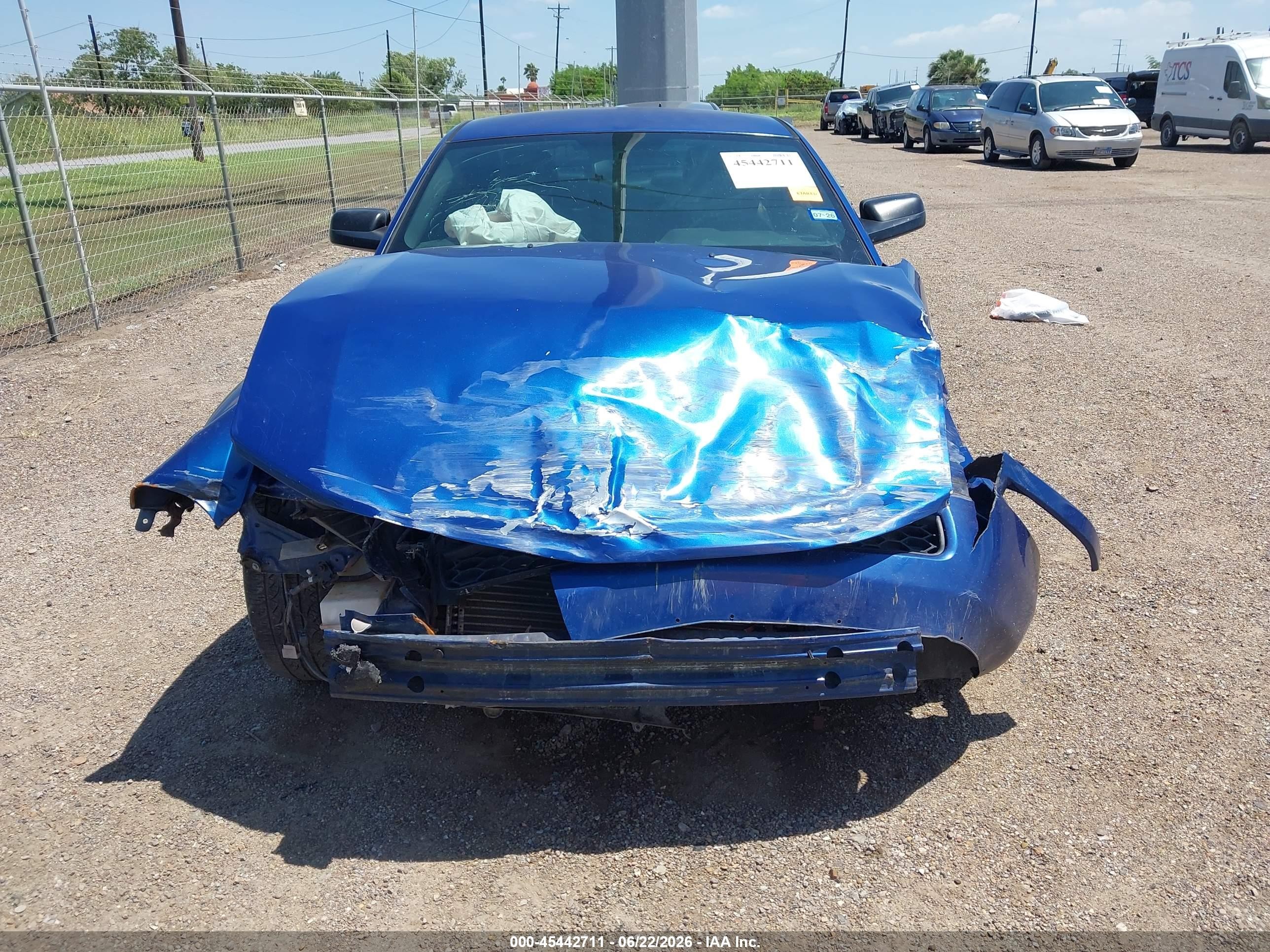 2009 Ford Mustang V6/v6 Premium Blue vin: 1ZVHT80N595144029