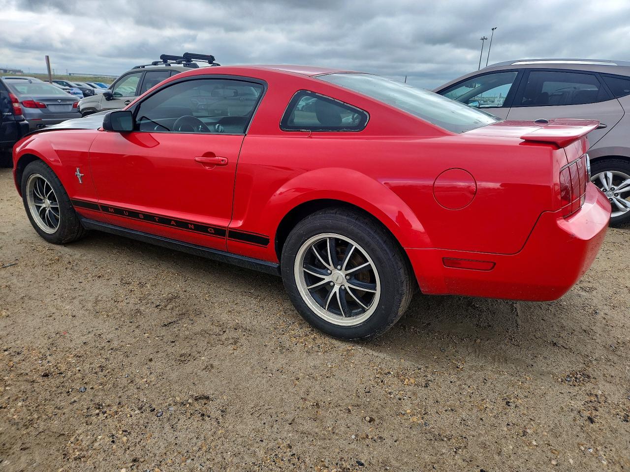 2008 Ford Mustang Красный vin: 1ZVHT80N685148010