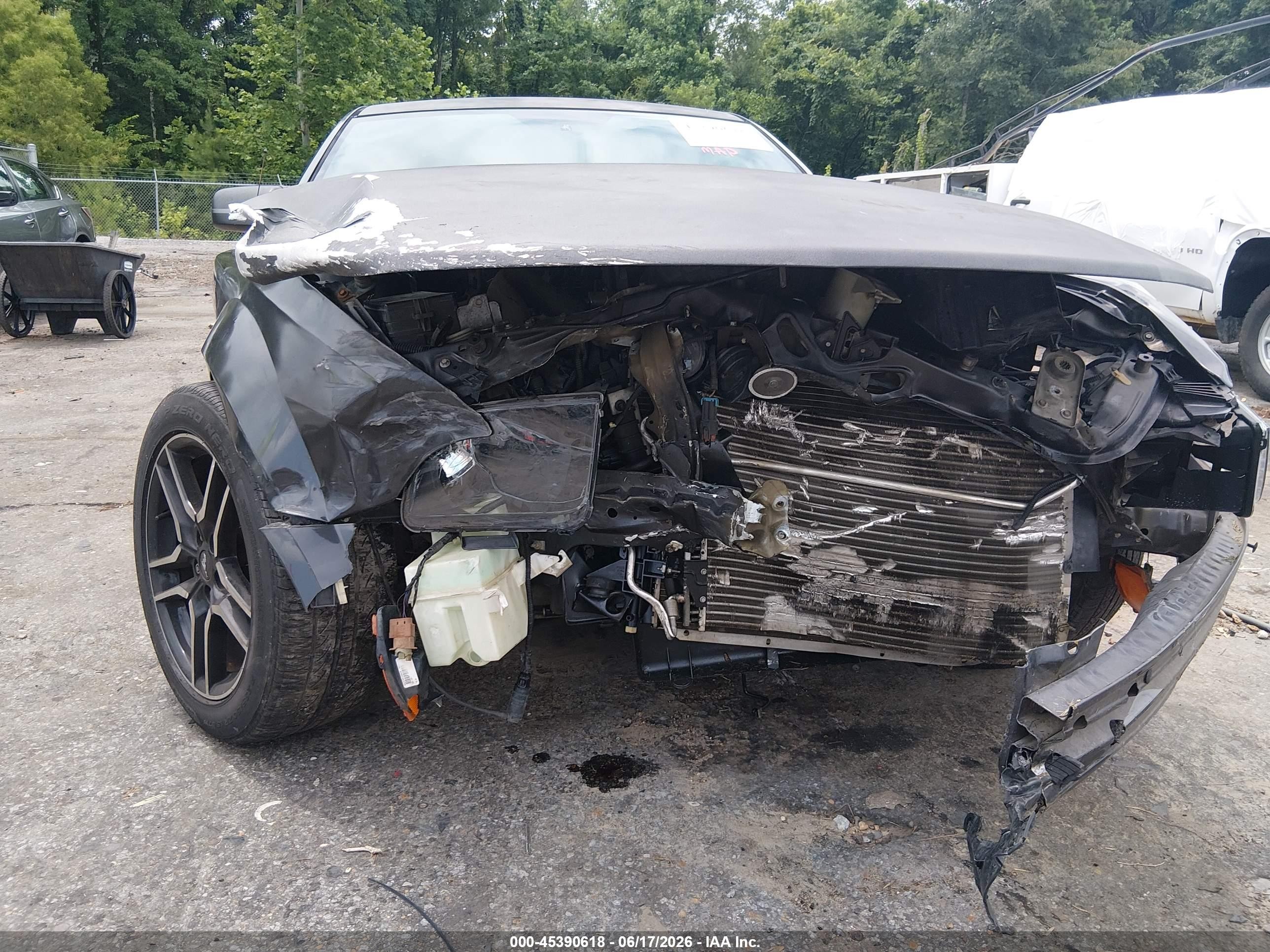 2008 Ford Mustang V6 Deluxe/v6 Premium Black vin: 1ZVHT80N785111578
