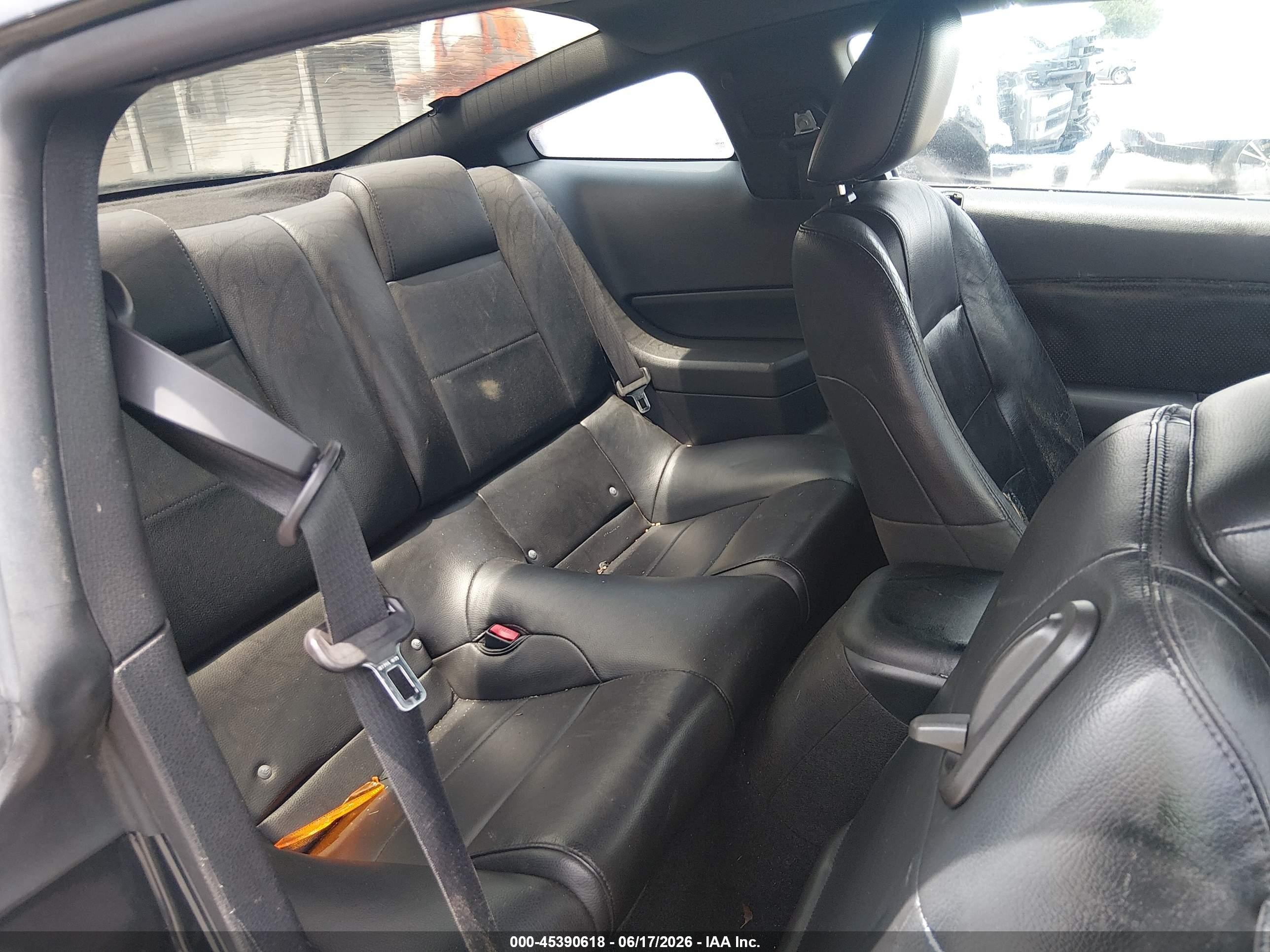 2008 Ford Mustang V6 Deluxe/v6 Premium Black vin: 1ZVHT80N785111578
