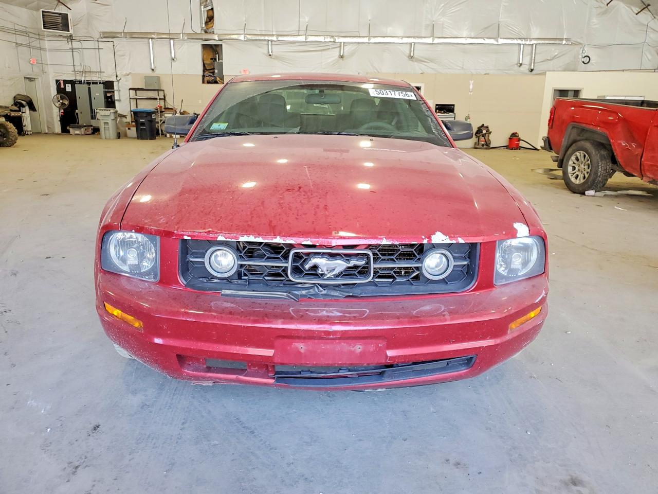 2008 Ford Mustang Red vin: 1ZVHT80N785132754