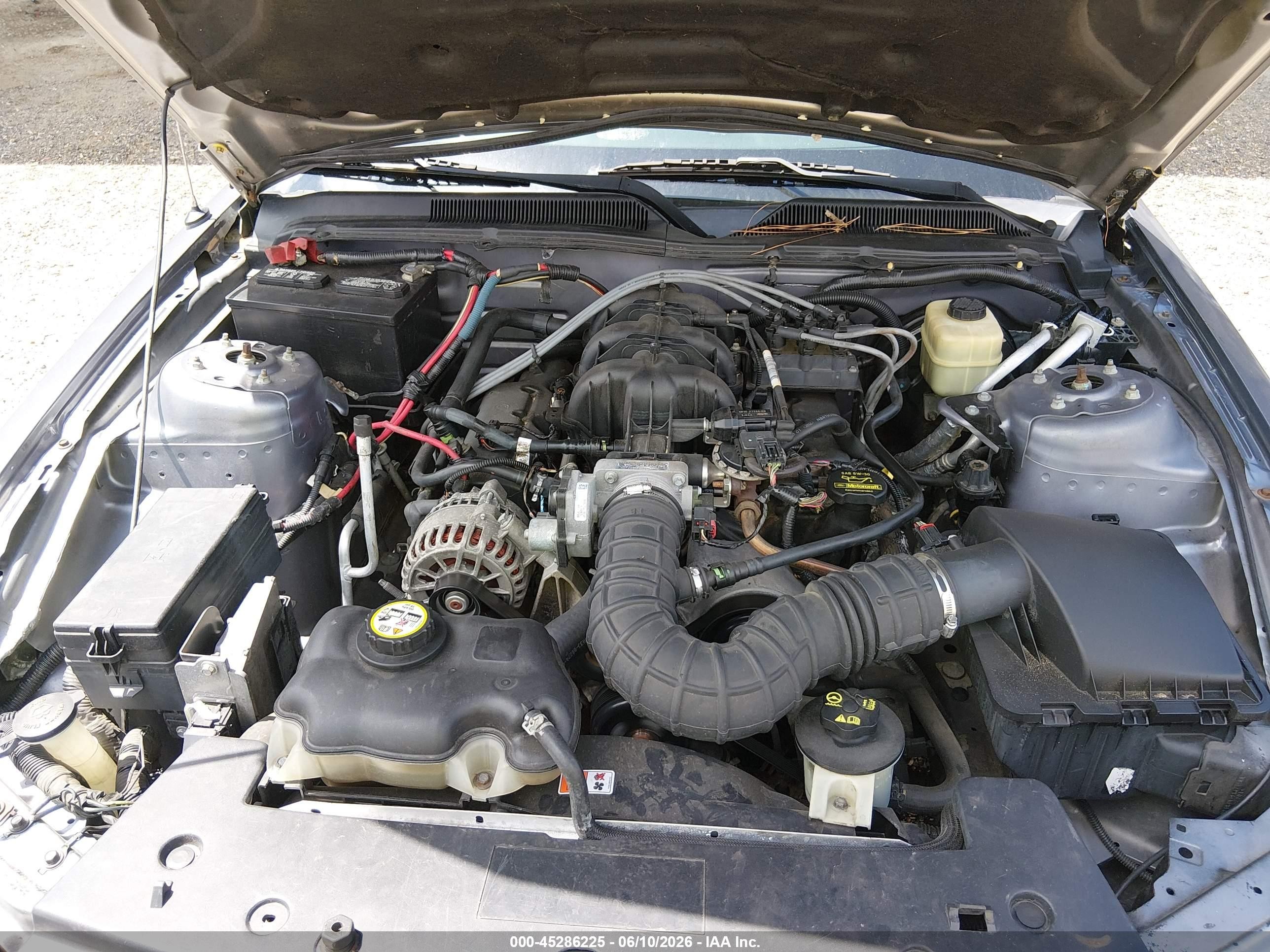 2006 Ford Mustang V6 Gray vin: 1ZVHT80N865196878