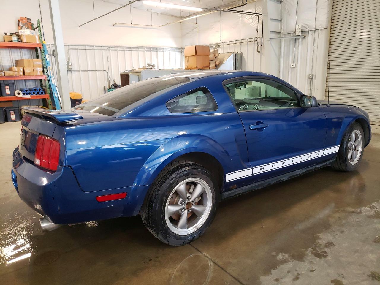 2006 Ford Mustang Blue vin: 1ZVHT80N865240412