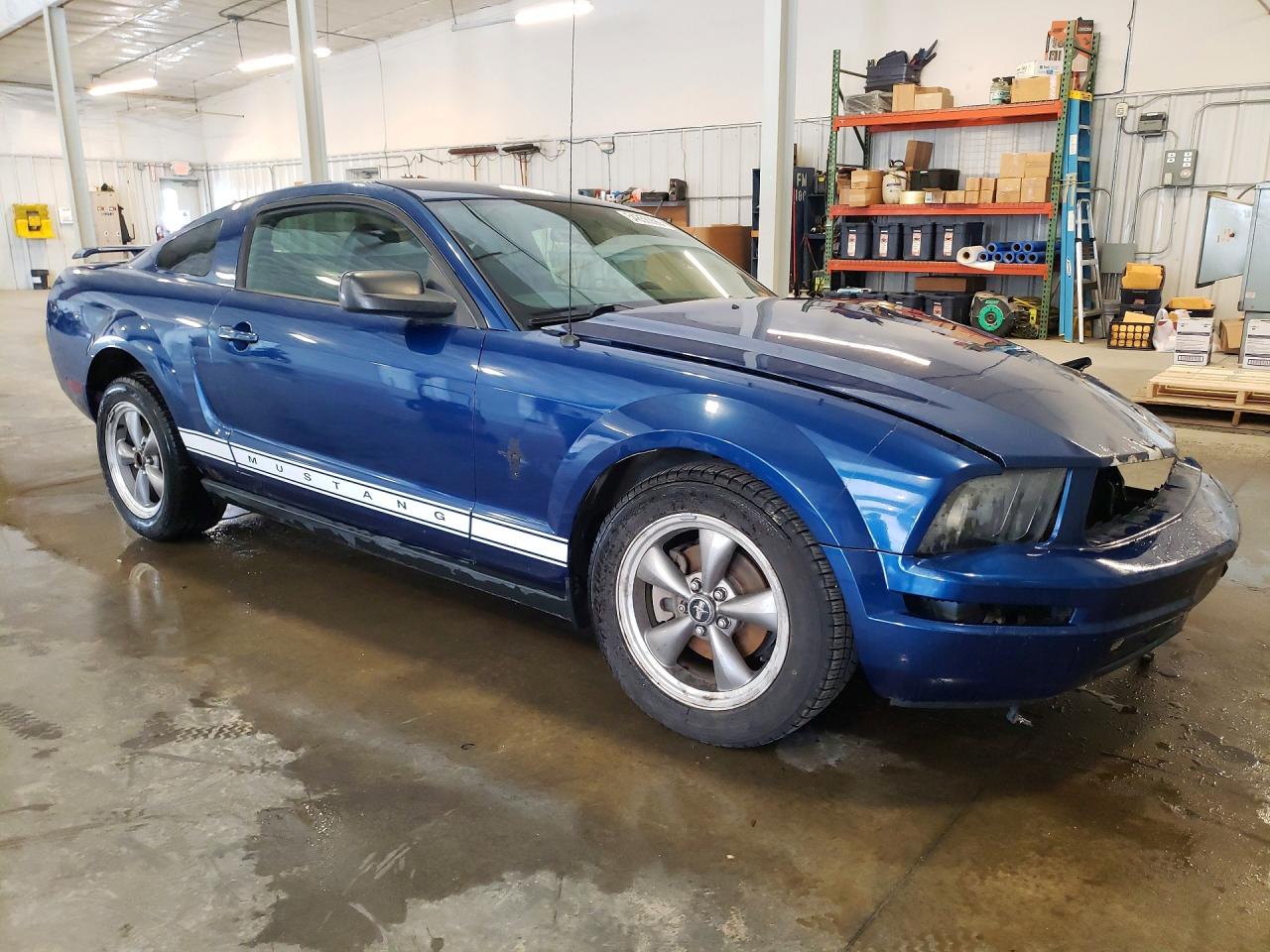 2006 Ford Mustang Blue vin: 1ZVHT80N865240412