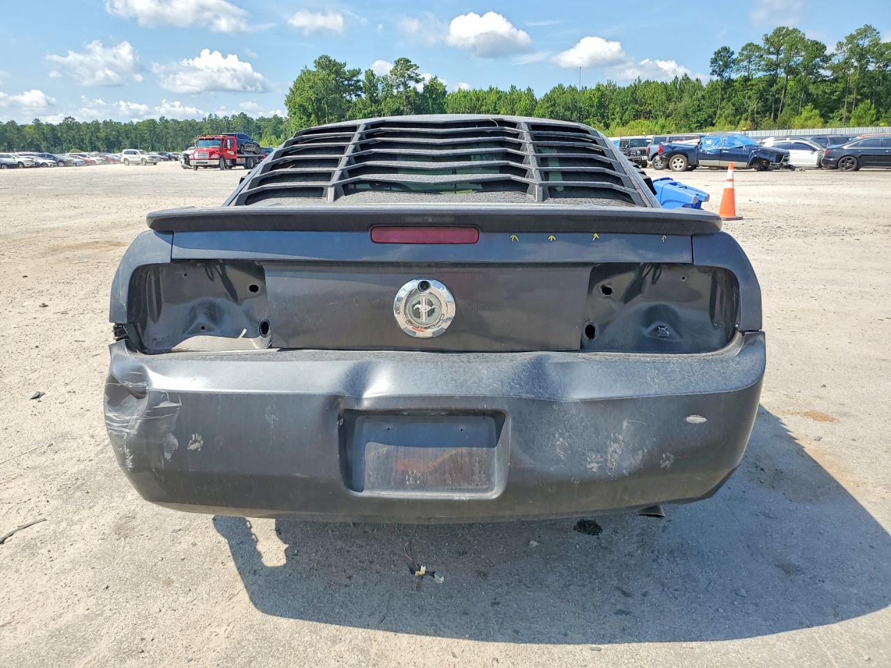 2009 Ford Mustang Charcoal vin: 1ZVHT80N895103104
