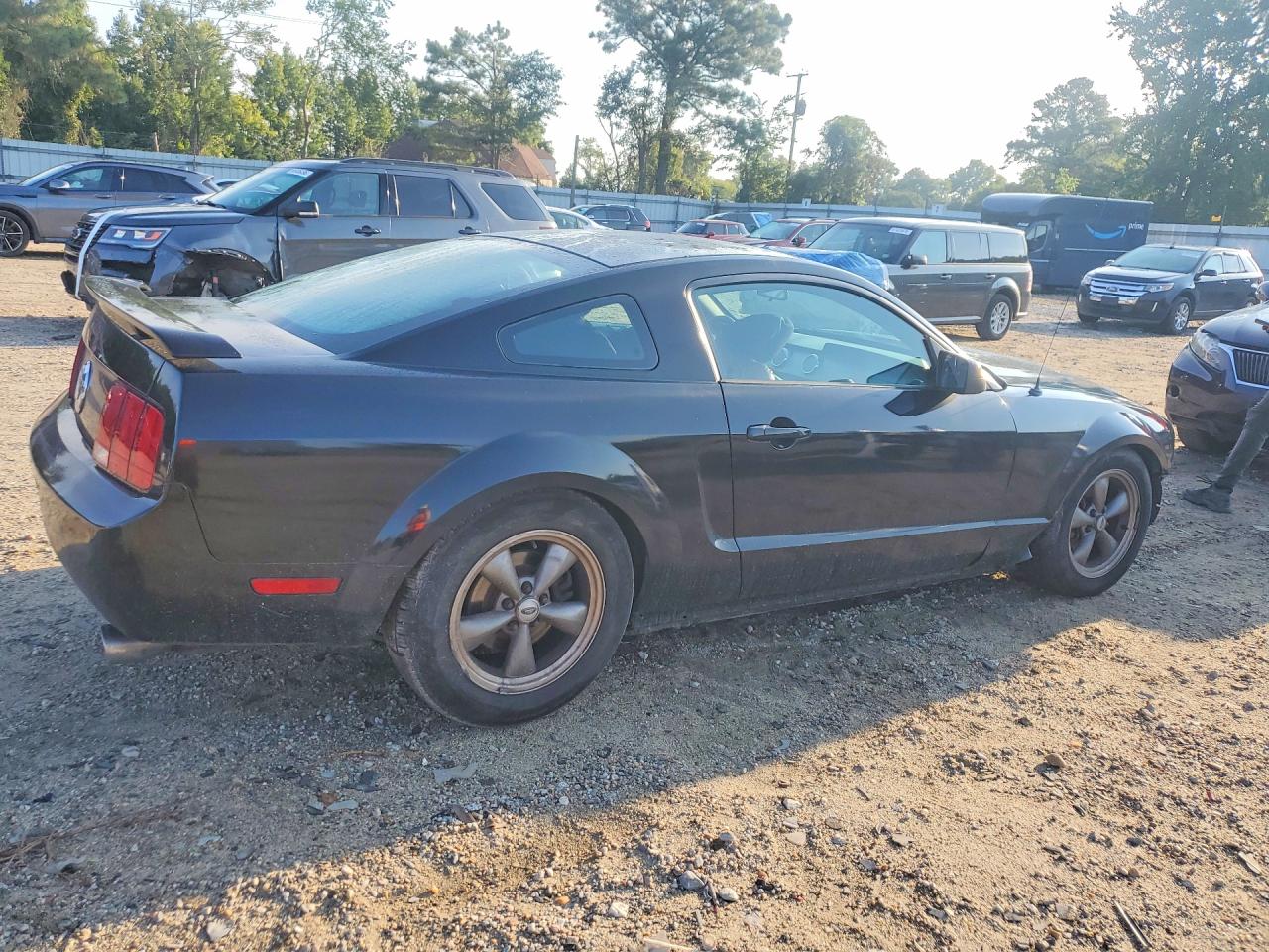 2005 Ford Mustang Black vin: 1ZVHT80N955259632