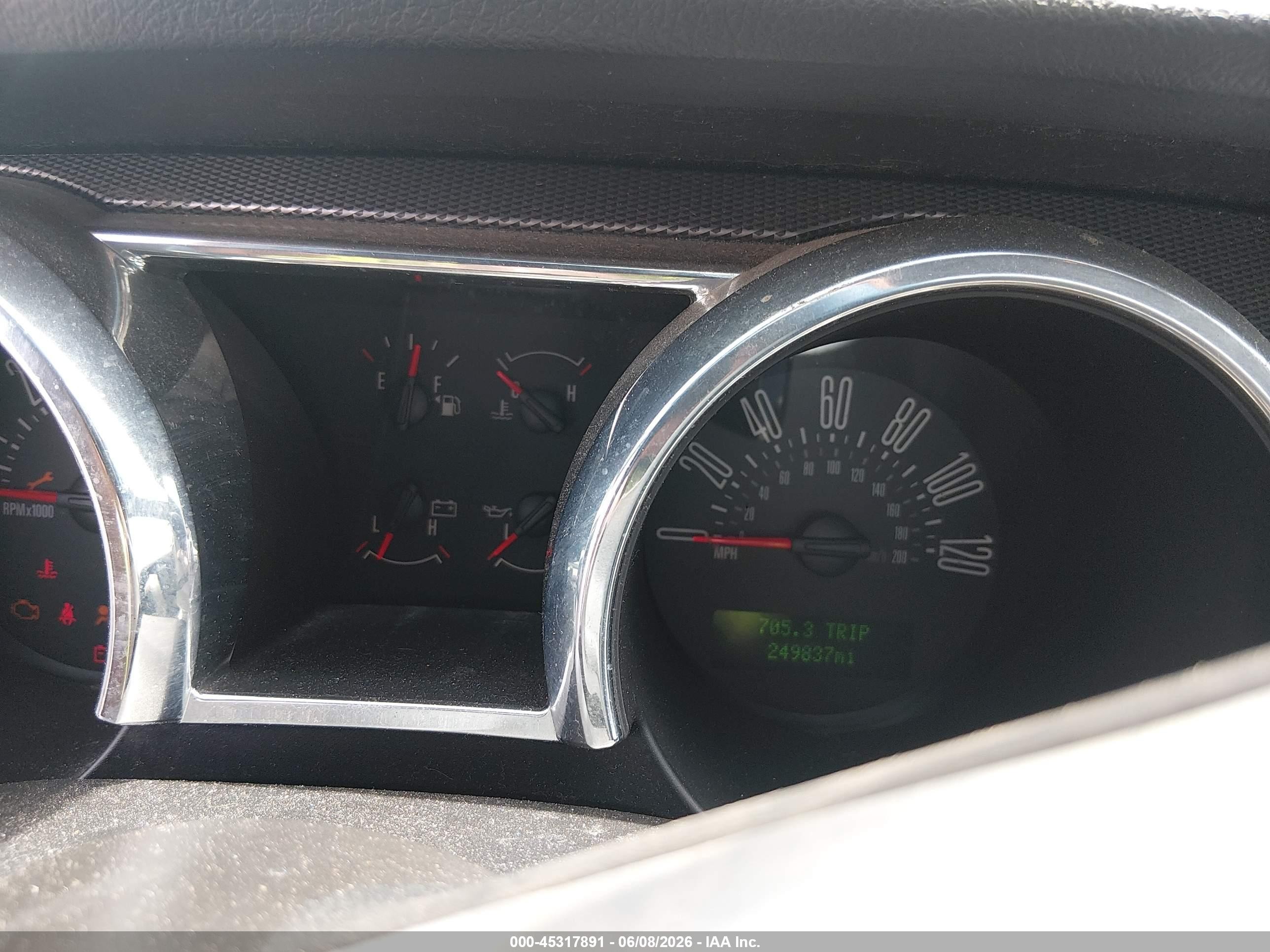 2008 Ford Mustang V6 Deluxe/v6 Premium Black vin: 1ZVHT80N985132190