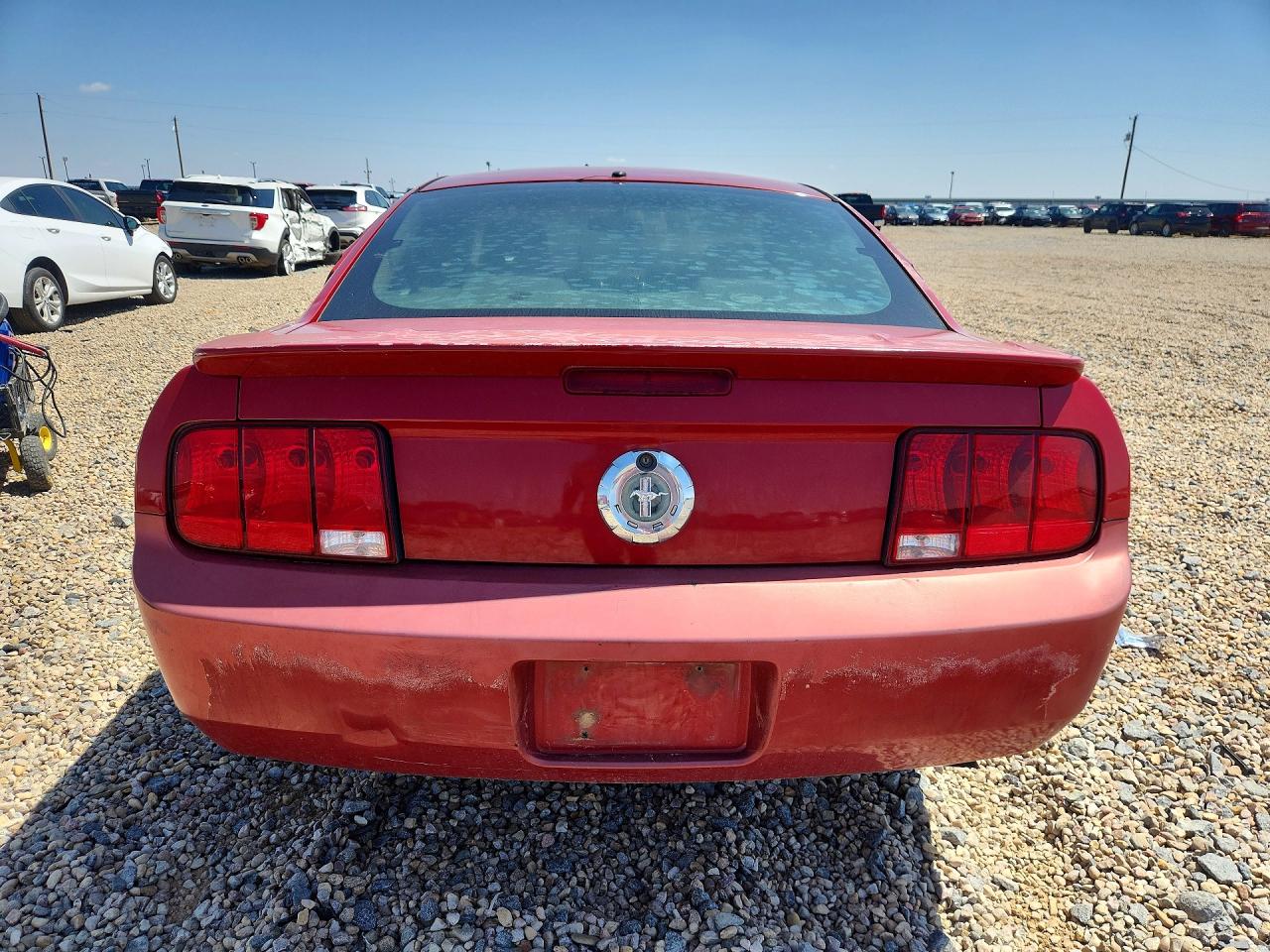 2008 Ford Mustang Красный vin: 1ZVHT80N985132979