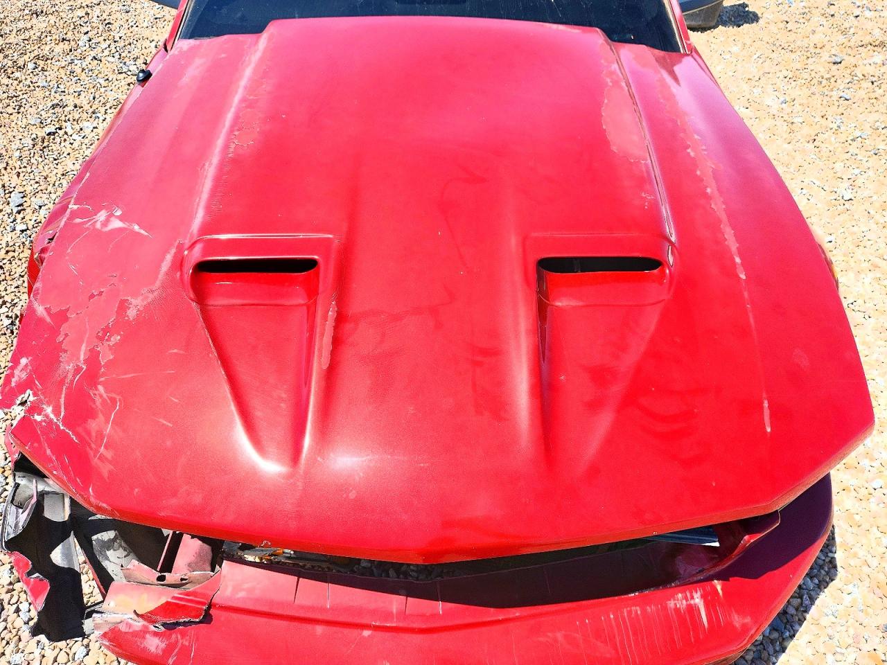 2008 Ford Mustang Красный vin: 1ZVHT80N985132979