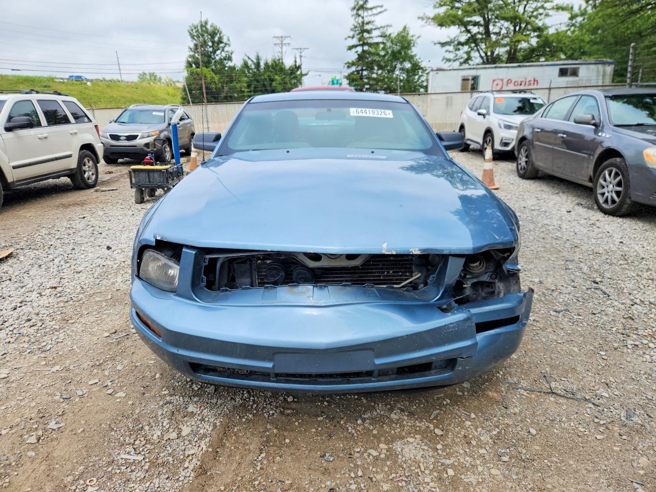 2006 Ford Mustang Blue vin: 1ZVHT80NX65191570