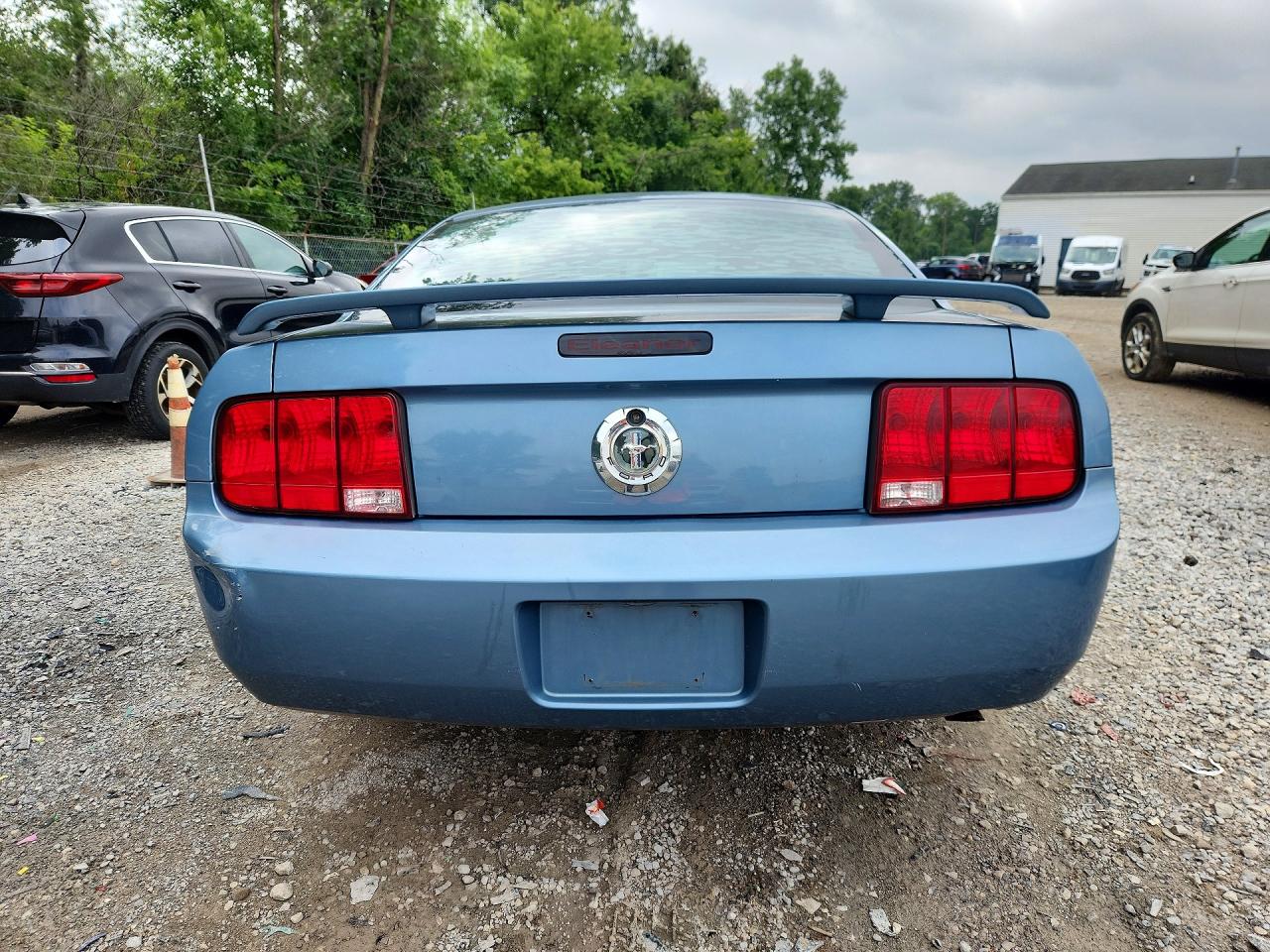 2006 Ford Mustang Blue vin: 1ZVHT80NX65191570