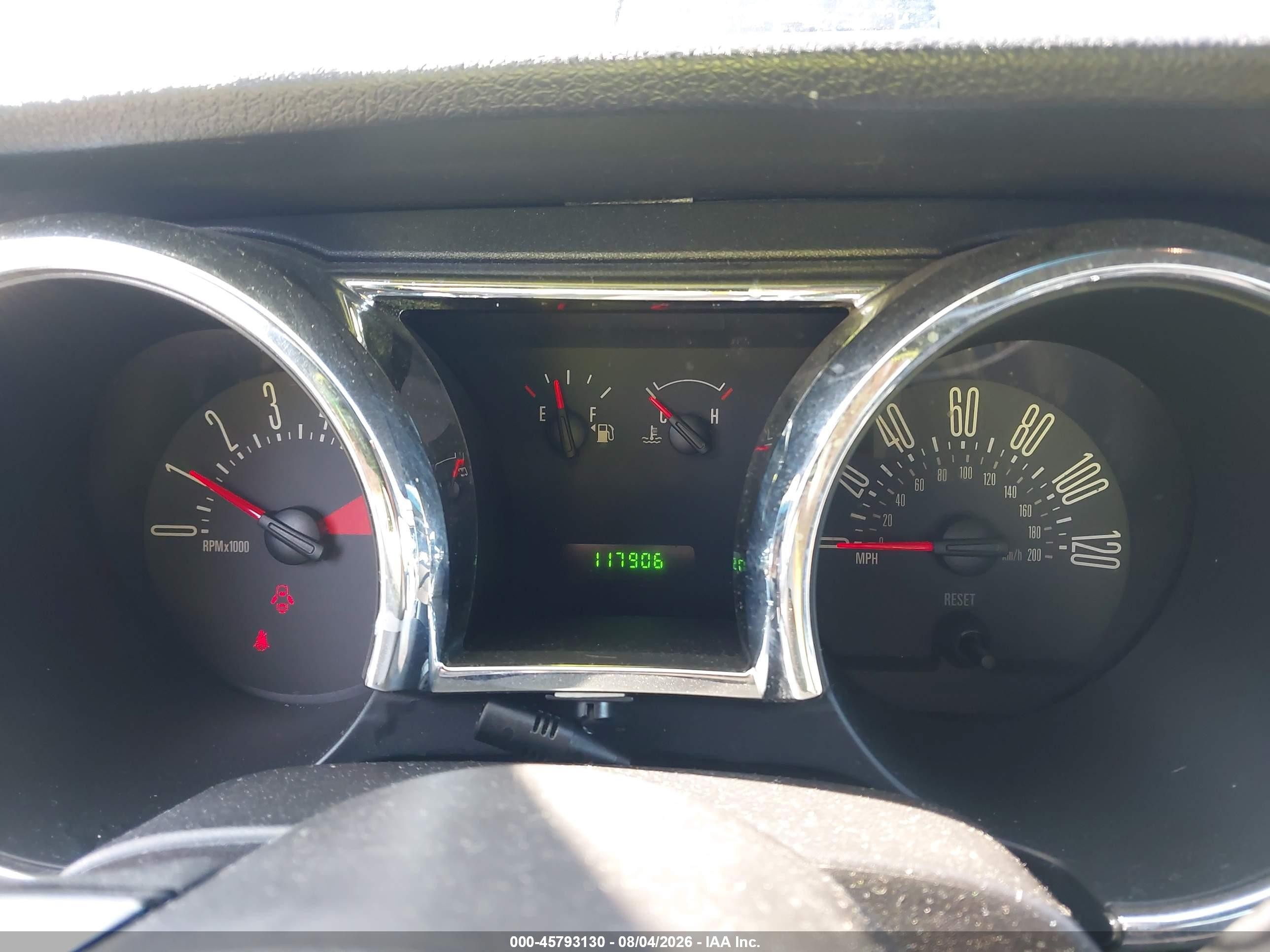 2006 Ford Mustang V6 Blue vin: 1ZVHT80NX65250634