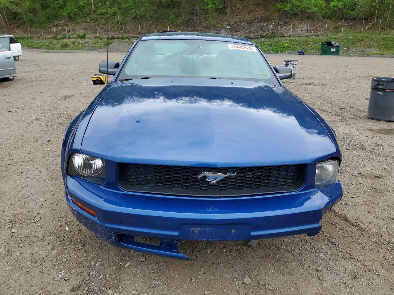 2008 Ford Mustang Blue vin: 1ZVHT80NX85114748