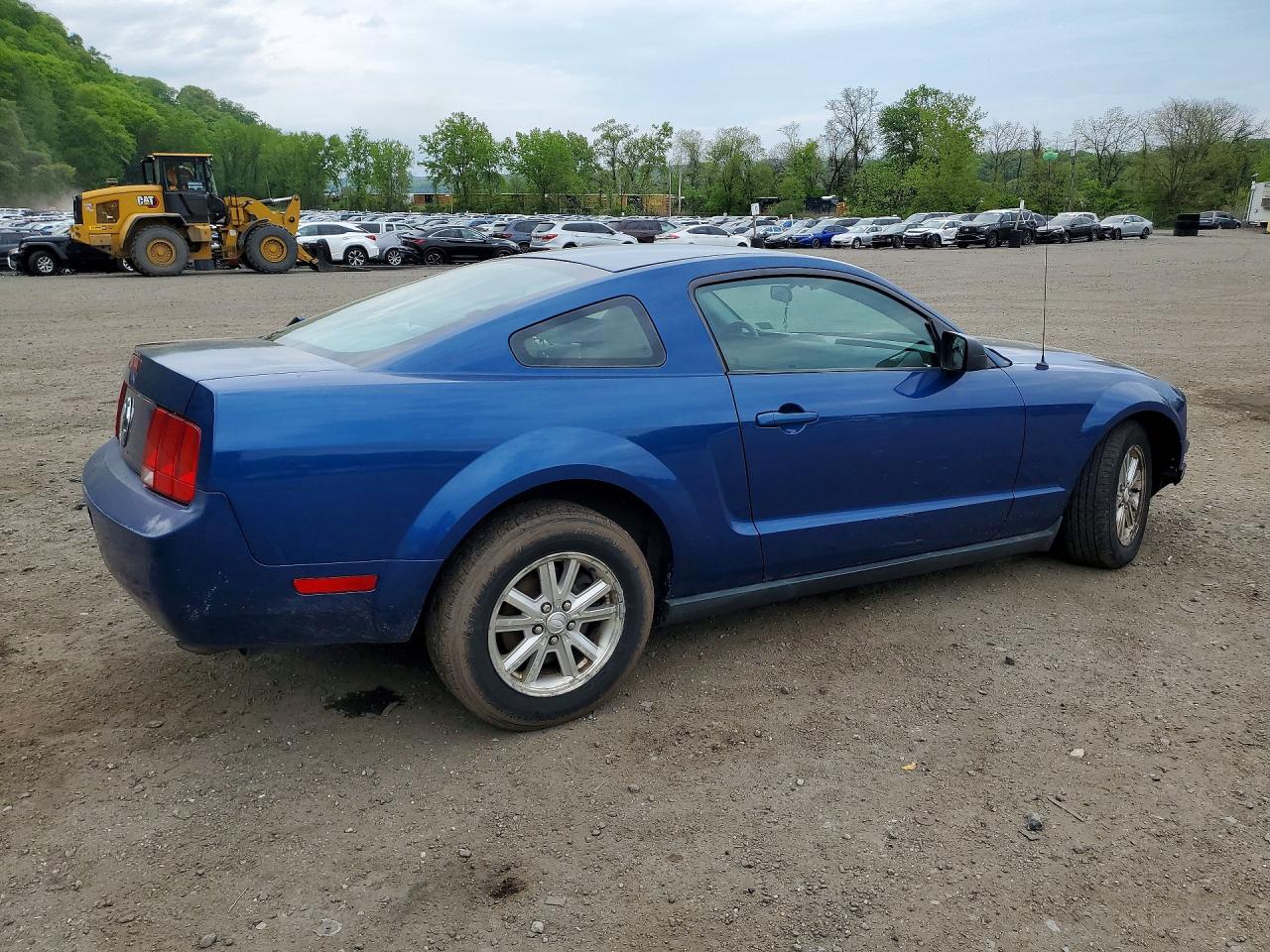 2008 Ford Mustang Blue vin: 1ZVHT80NX85114748