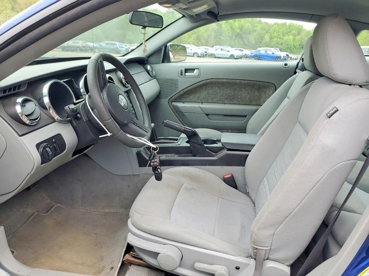 2008 Ford Mustang Blue vin: 1ZVHT80NX85114748