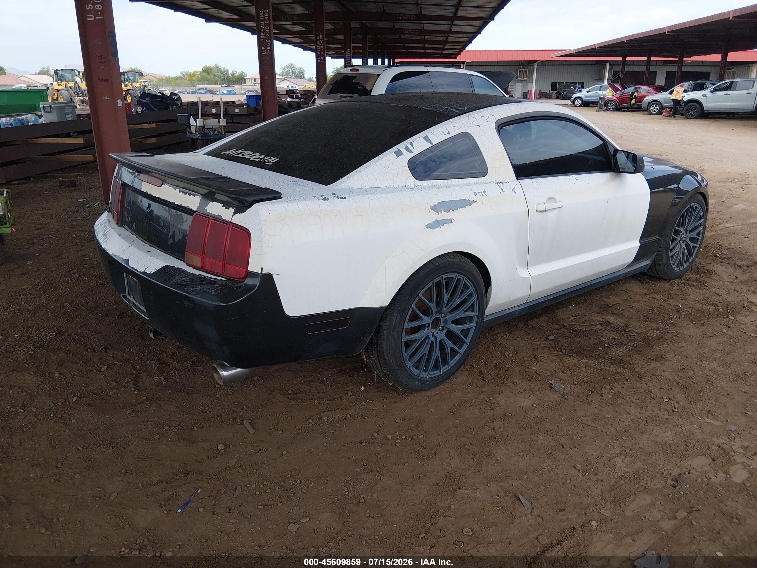 2008 Ford Mustang V6 Deluxe/v6 Premium Gray vin: 1ZVHT80NX85168275