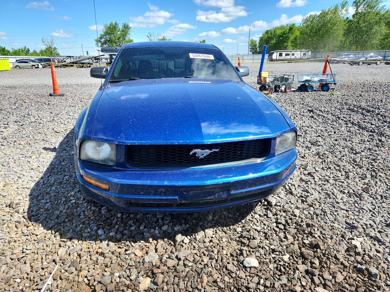 2008 Ford Mustang Blue vin: 1ZVHT80NX85191071