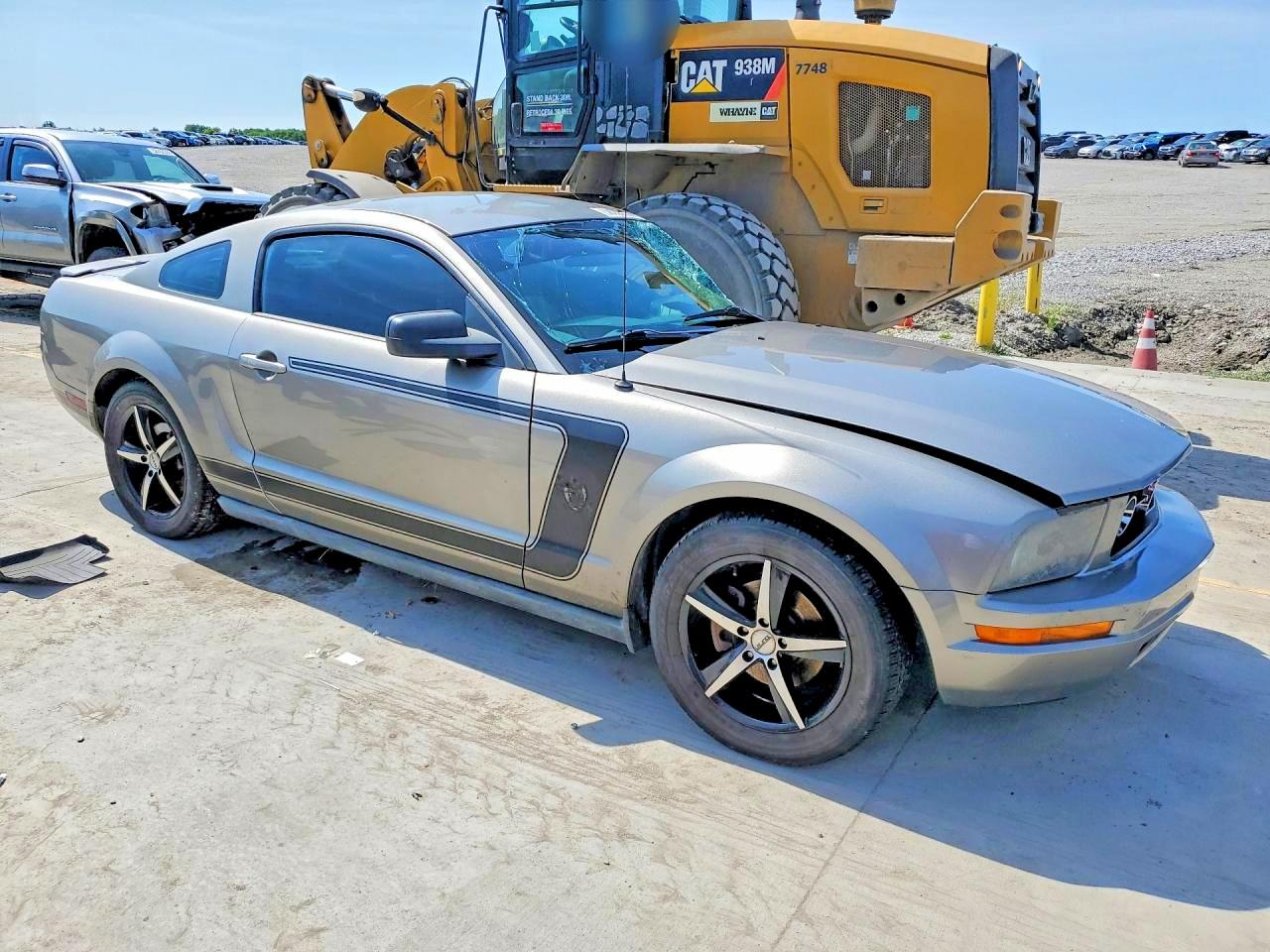2009 Ford Mustang Gray vin: 1ZVHT80NX95130966