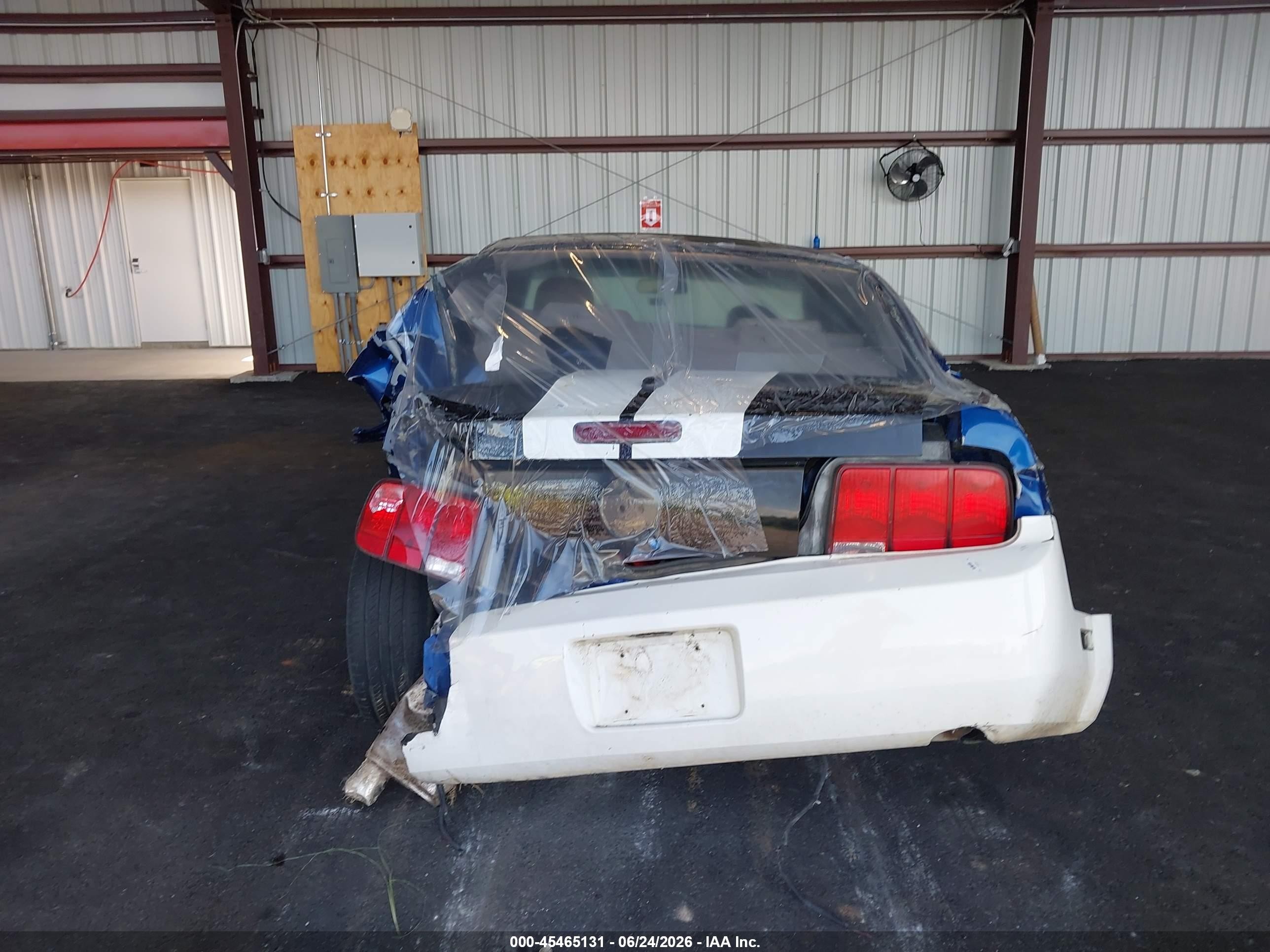 2006 Ford Mustang Gt Blue vin: 1ZVHT82H065112804