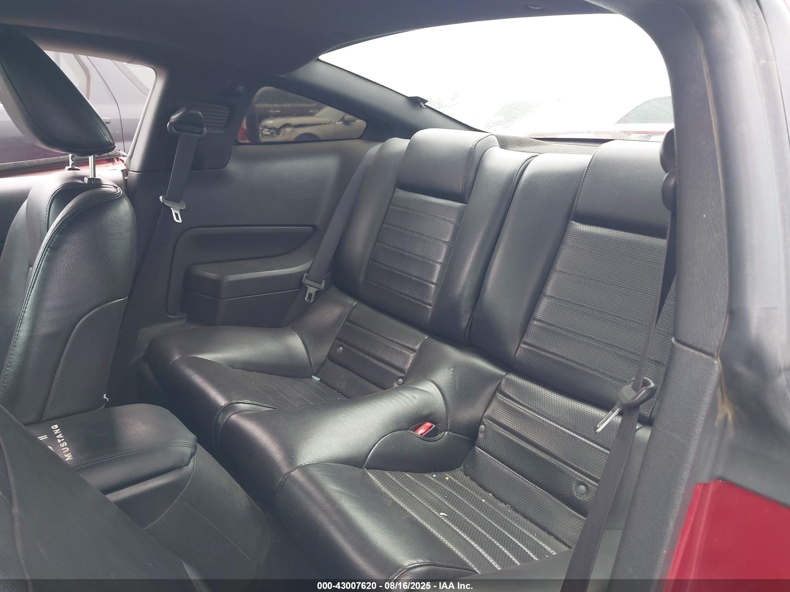 2006 Ford Mustang Gt Красный vin: 1ZVHT82H065161288