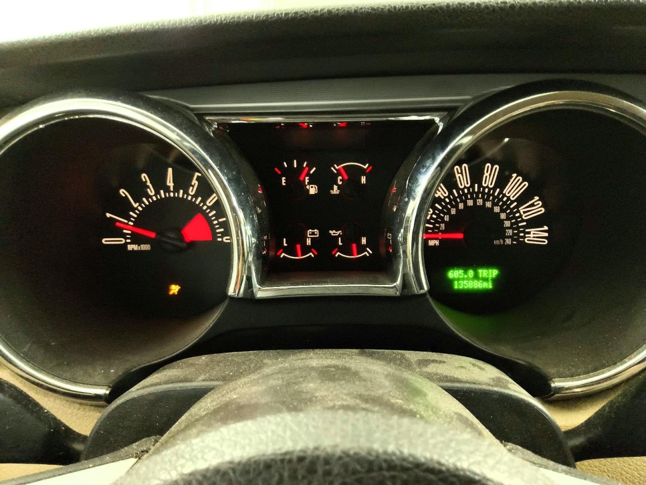 2006 Ford Mustang Gt Red vin: 1ZVHT82H065168788
