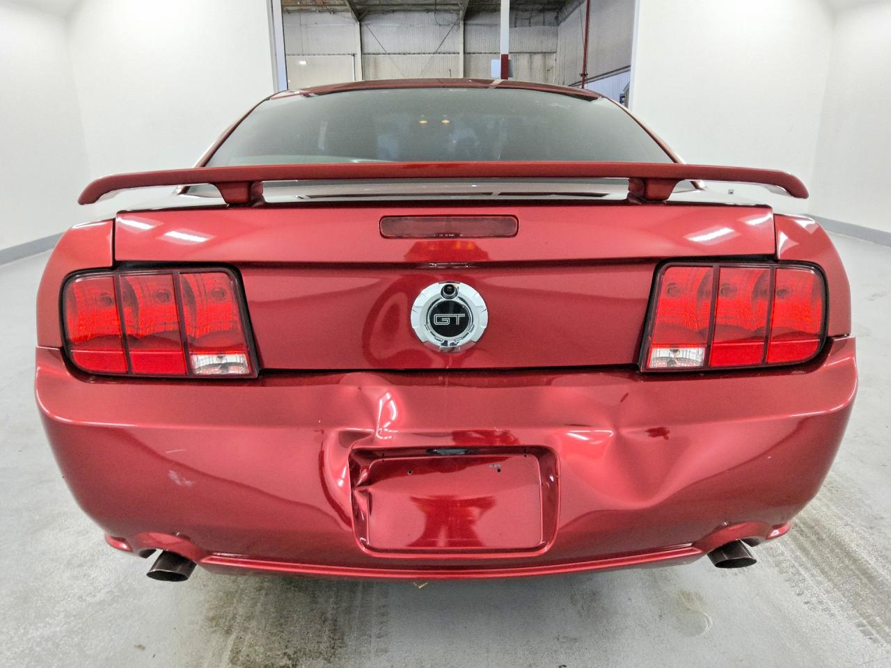 2006 Ford Mustang Gt Red vin: 1ZVHT82H065168788