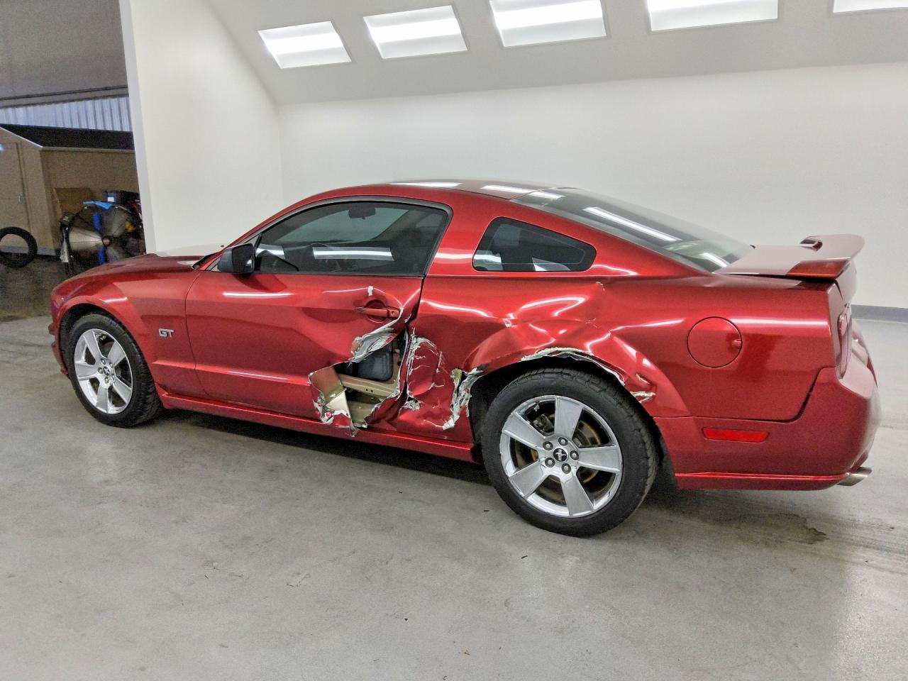 2006 Ford Mustang Gt Red vin: 1ZVHT82H065168788