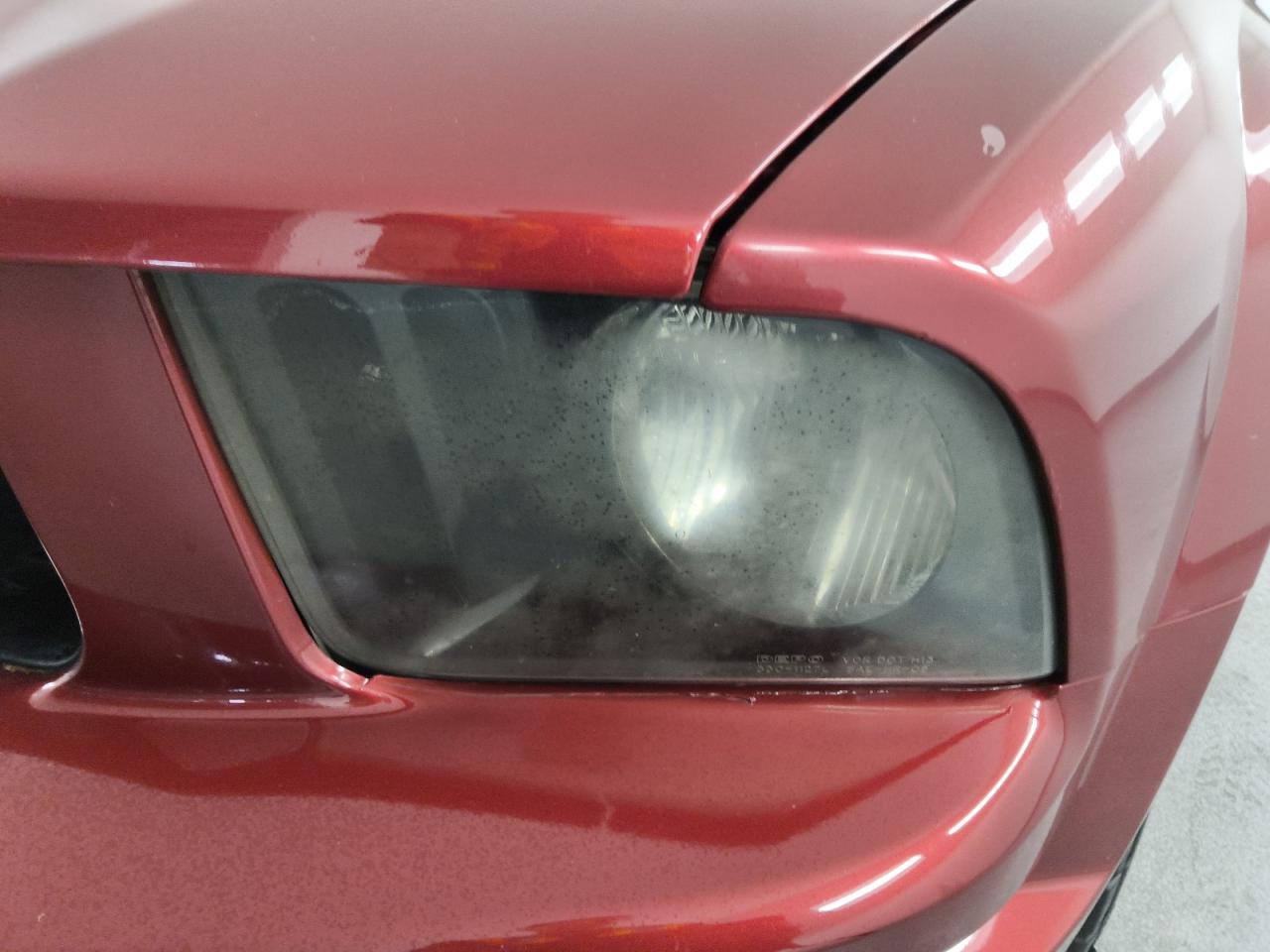 2006 Ford Mustang Gt Red vin: 1ZVHT82H065168788 Damage: Left Head Lamp, Faded, Repair Required