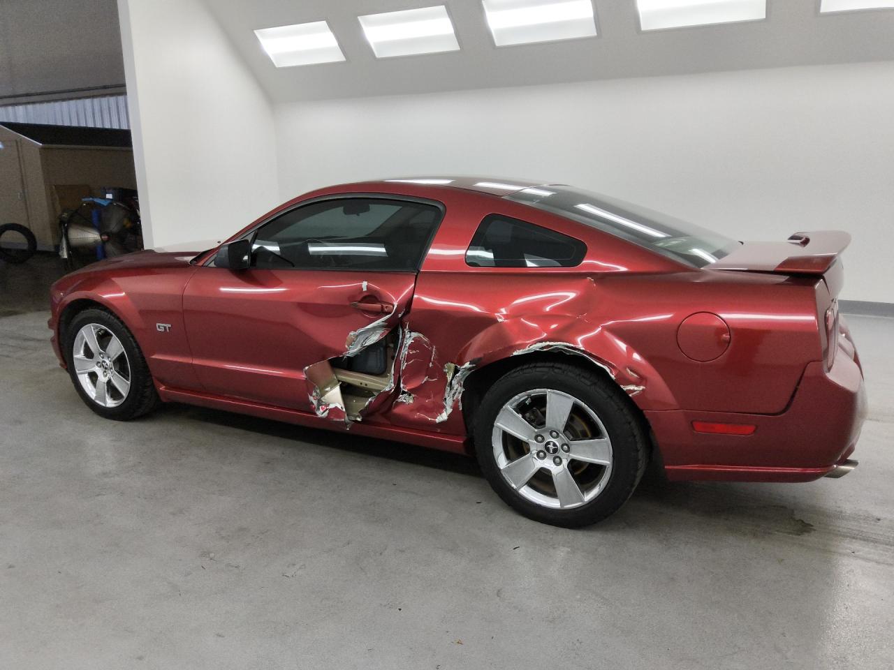 2006 Ford Mustang Gt Red vin: 1ZVHT82H065168788 Damage: Lr Axle Assembly, Broken, Replacement Required
