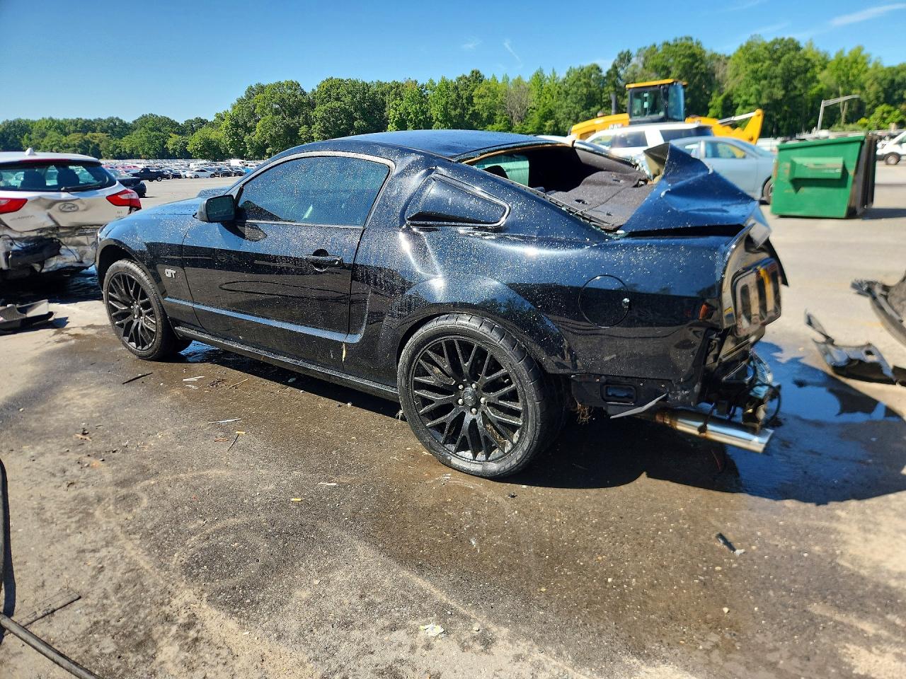 2006 Ford Mustang Gt Черный vin: 1ZVHT82H065261732