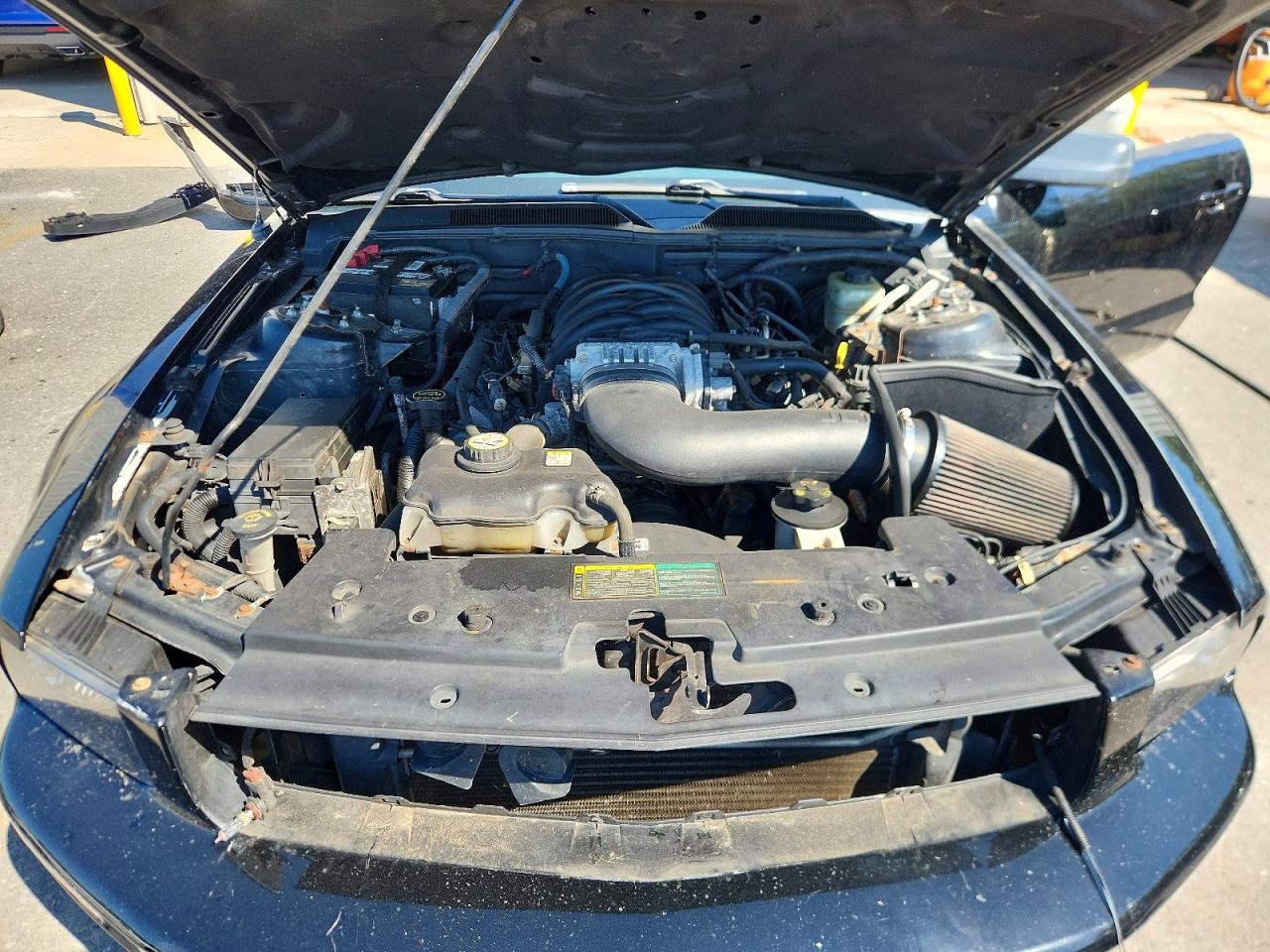 2006 Ford Mustang Gt Черный vin: 1ZVHT82H065261732