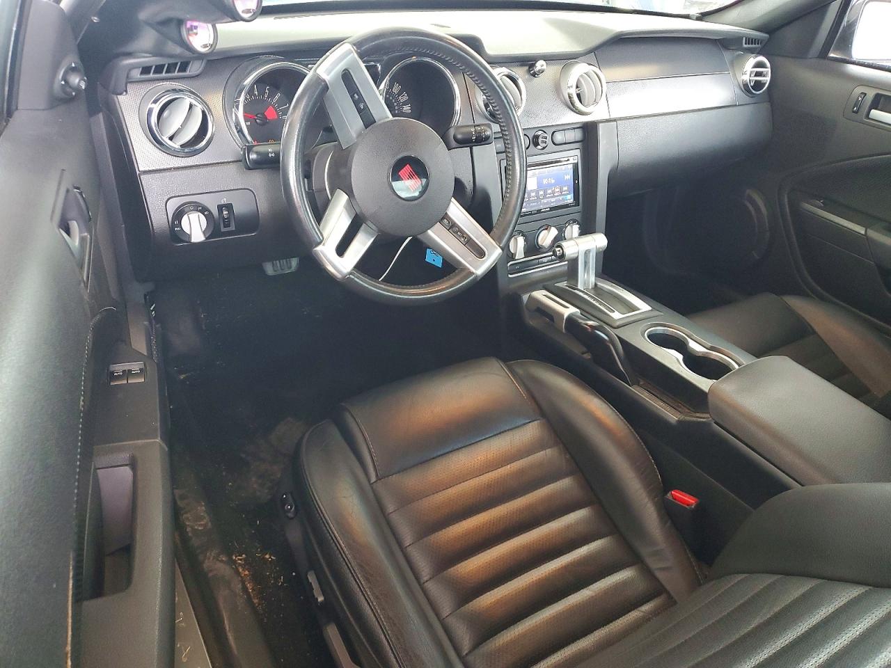 2007 Ford Mustang Gt Blue vin: 1ZVHT82H075197628