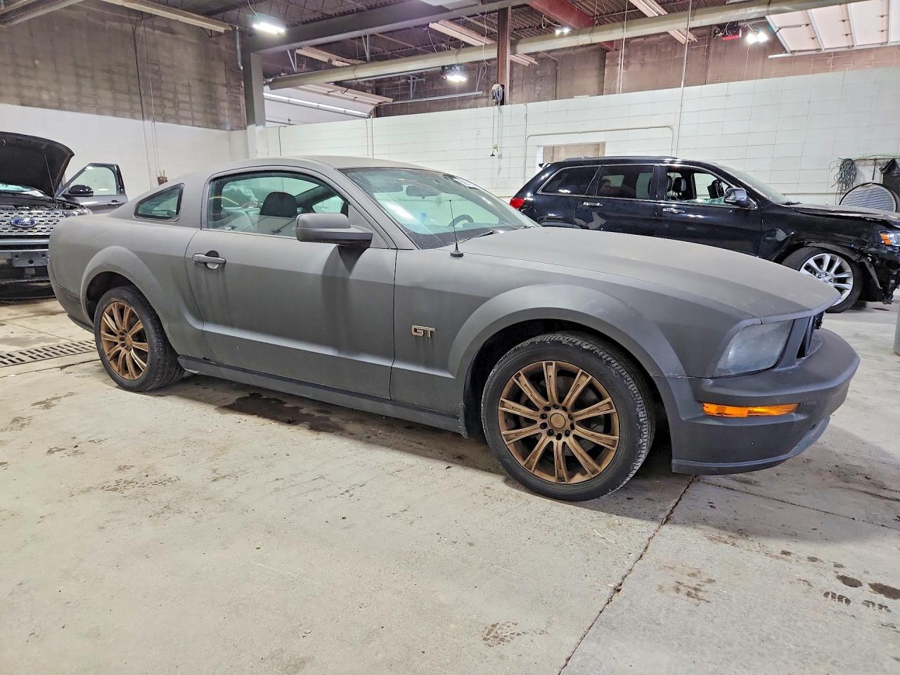 2007 Ford Mustang Gt Black vin: 1ZVHT82H075246245