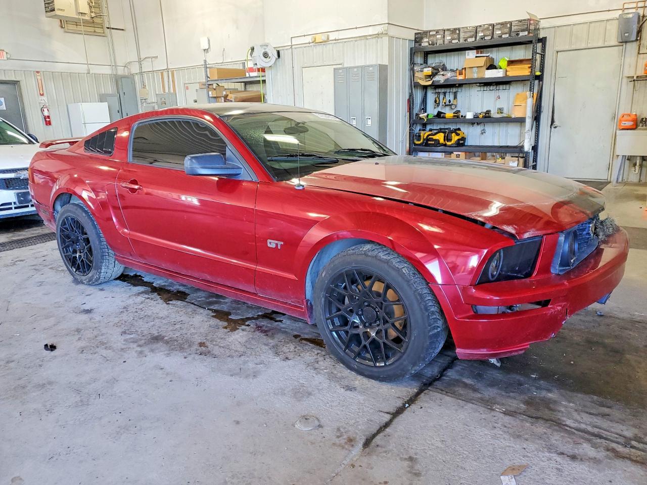 2008 Ford Mustang Gt Red vin: 1ZVHT82H085111123