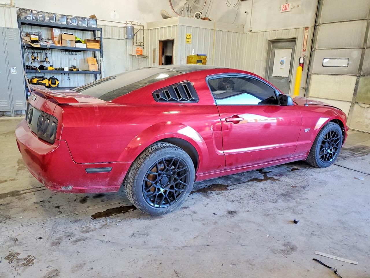 2008 Ford Mustang Gt Red vin: 1ZVHT82H085111123