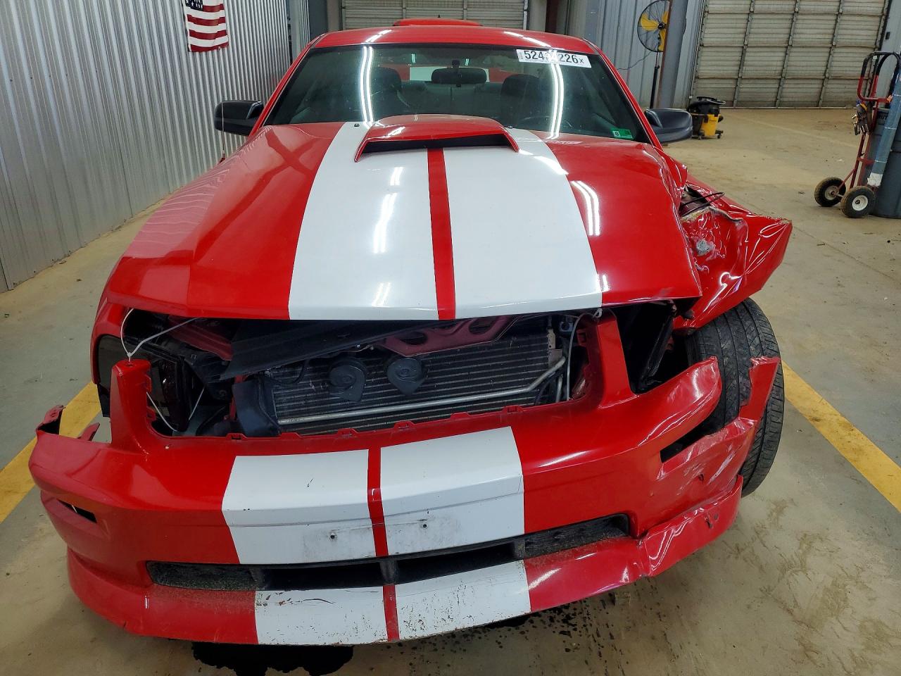 2008 Ford Mustang Gt Red vin: 1ZVHT82H085151217