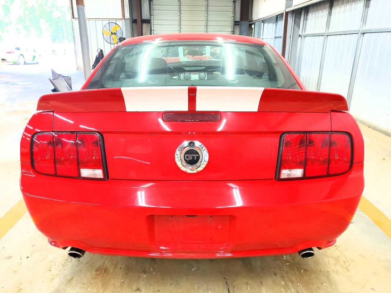 2008 Ford Mustang Gt Red vin: 1ZVHT82H085151217
