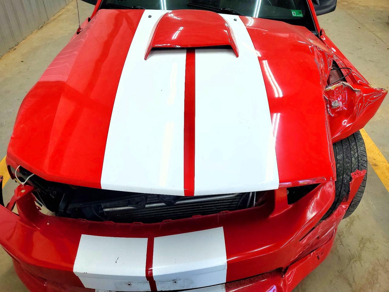 2008 Ford Mustang Gt Red vin: 1ZVHT82H085151217