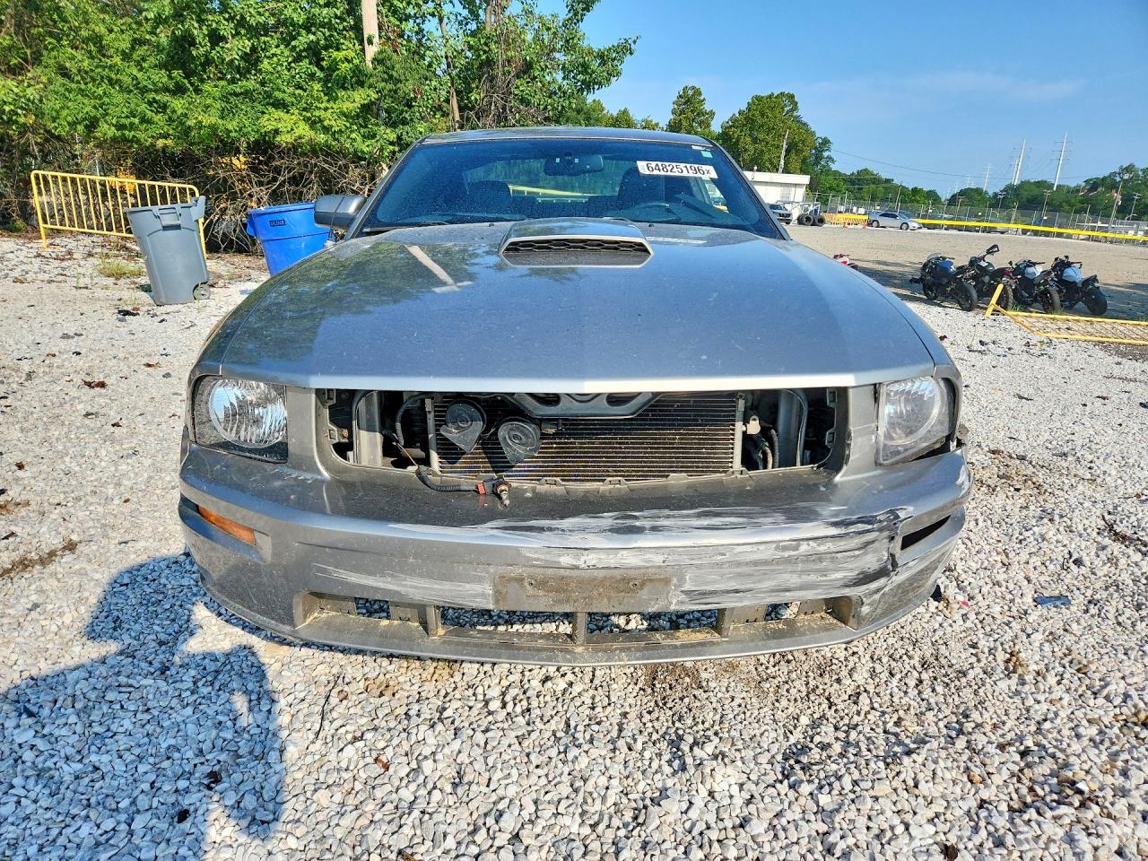 2008 Ford Mustang Gt Gray vin: 1ZVHT82H085154148