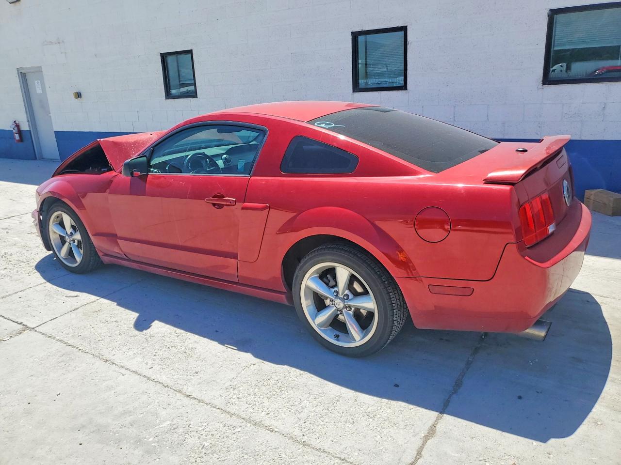 2008 Ford Mustang Gt Red vin: 1ZVHT82H085187229