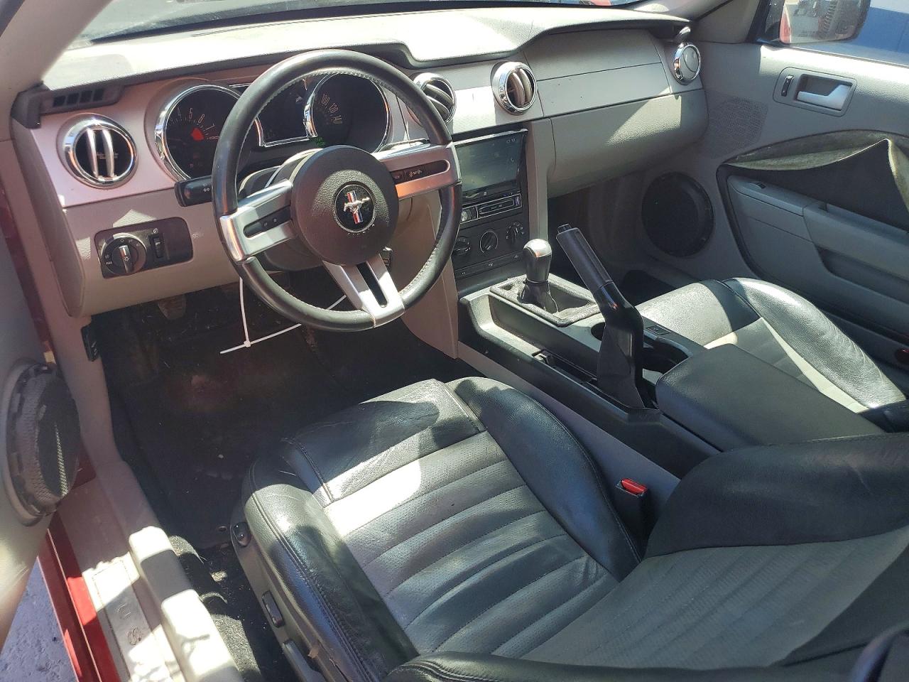 2008 Ford Mustang Gt Red vin: 1ZVHT82H085187229