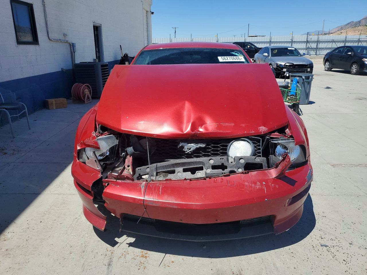2008 Ford Mustang Gt Red vin: 1ZVHT82H085187229
