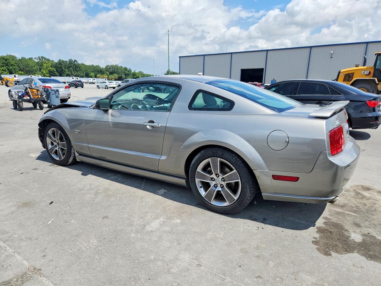 2008 Ford Mustang Gt Gray vin: 1ZVHT82H085201579
