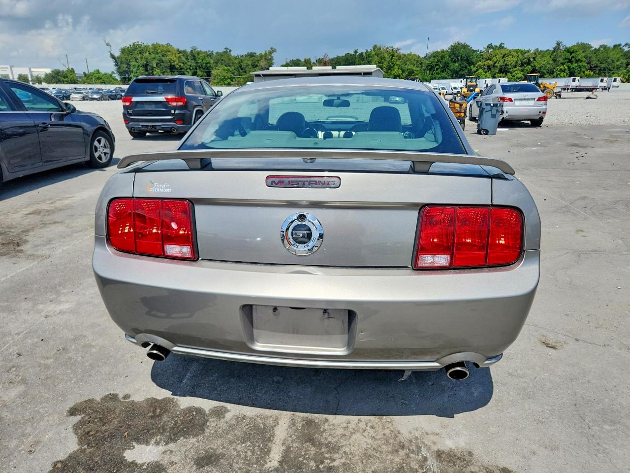 2008 Ford Mustang Gt Gray vin: 1ZVHT82H085201579