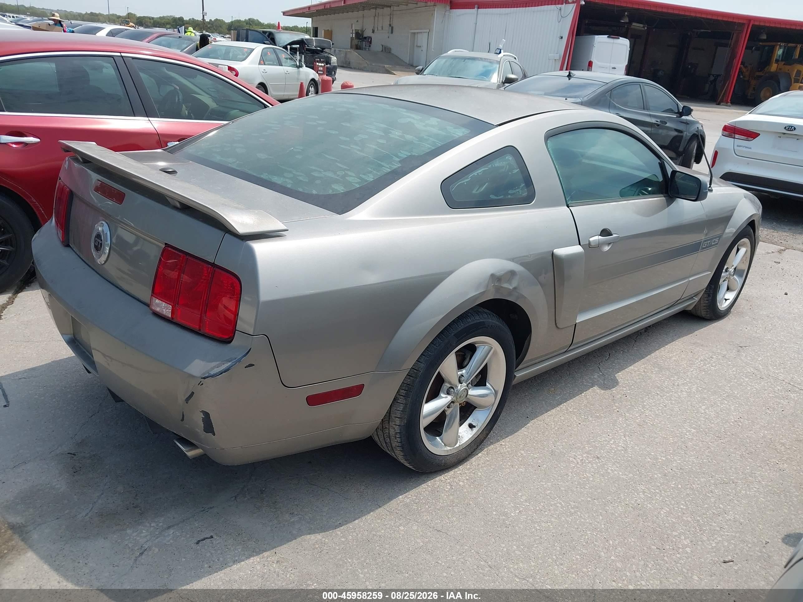 2009 Ford Mustang Gt/gt Premium Silver vin: 1ZVHT82H095102858
