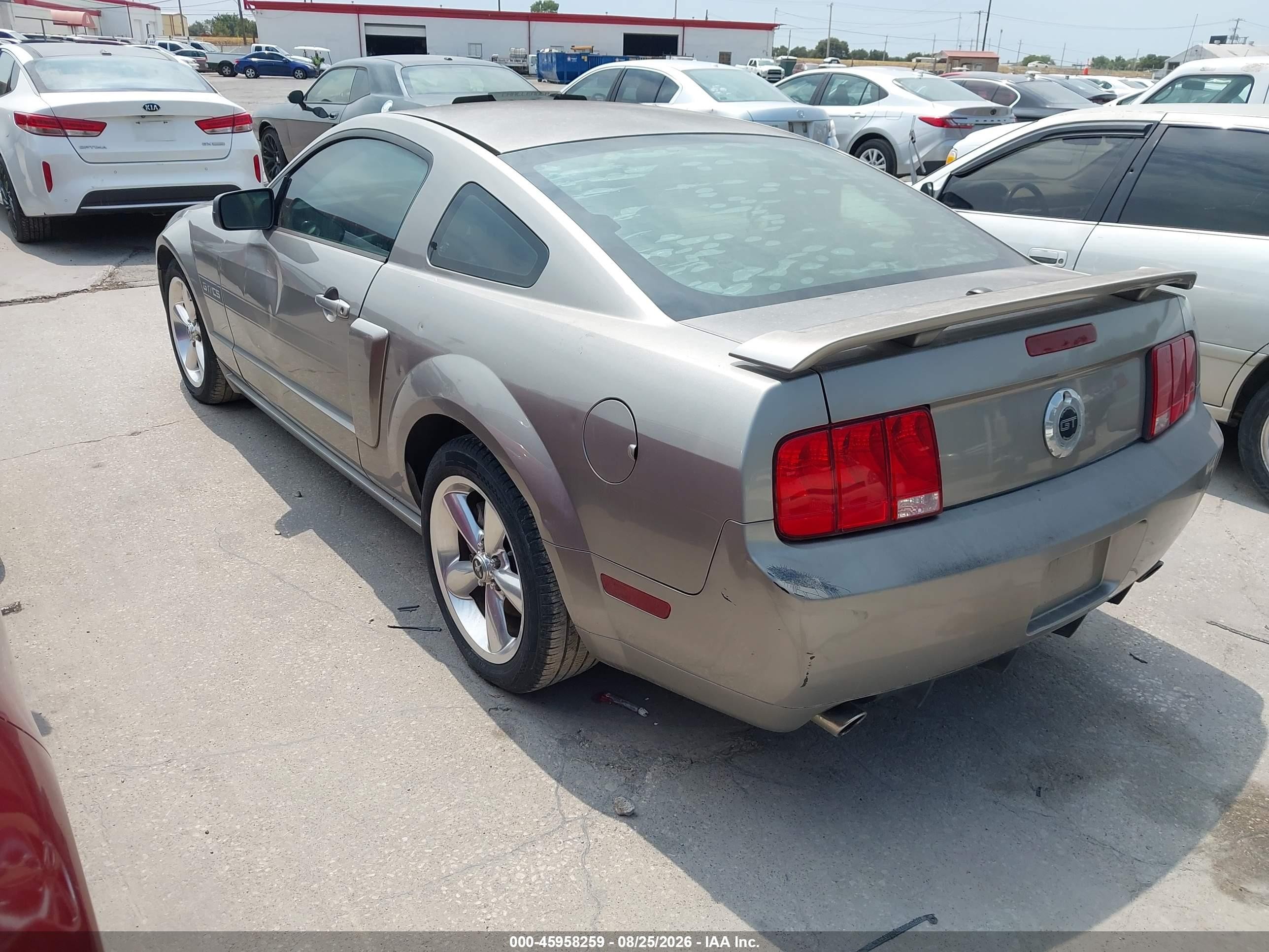2009 Ford Mustang Gt/gt Premium Silver vin: 1ZVHT82H095102858