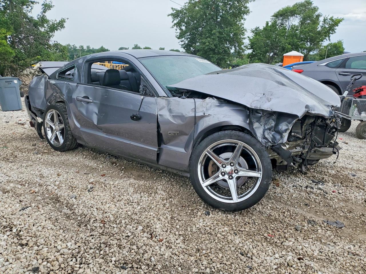 2006 Ford Mustang Gt Gray vin: 1ZVHT82H165140451
