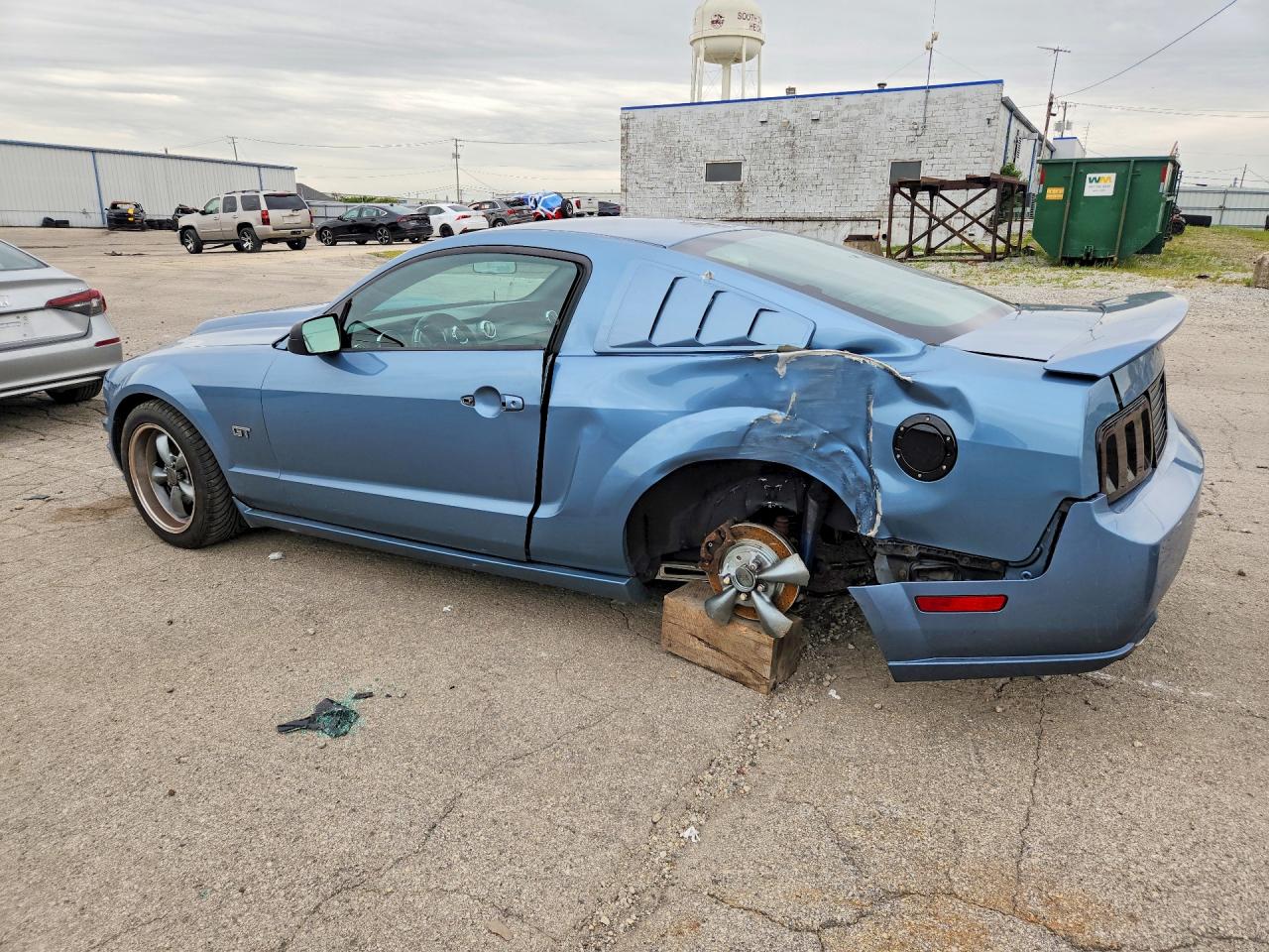2006 Ford Mustang Gt Синий vin: 1ZVHT82H165190752