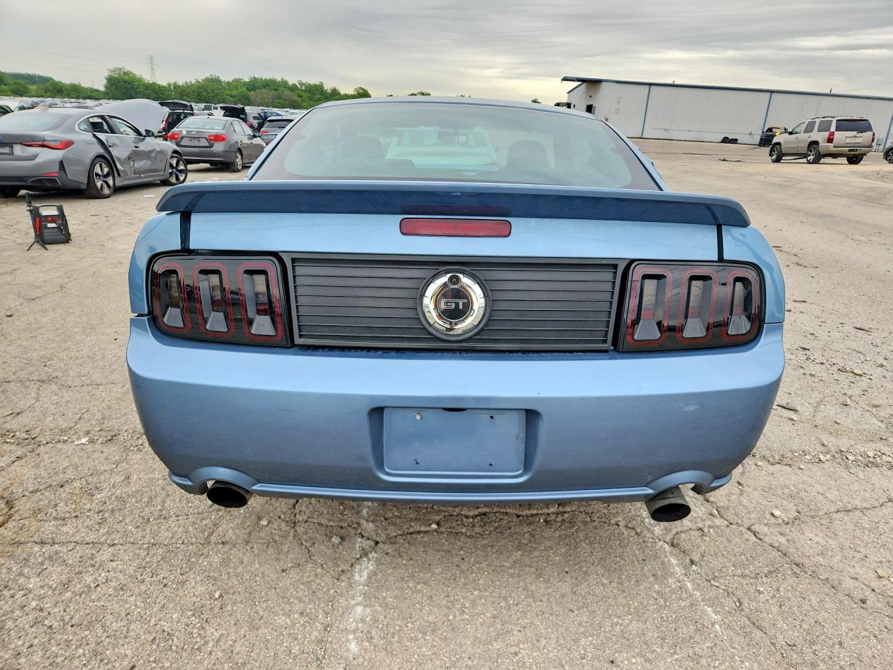 2006 Ford Mustang Gt Синий vin: 1ZVHT82H165190752