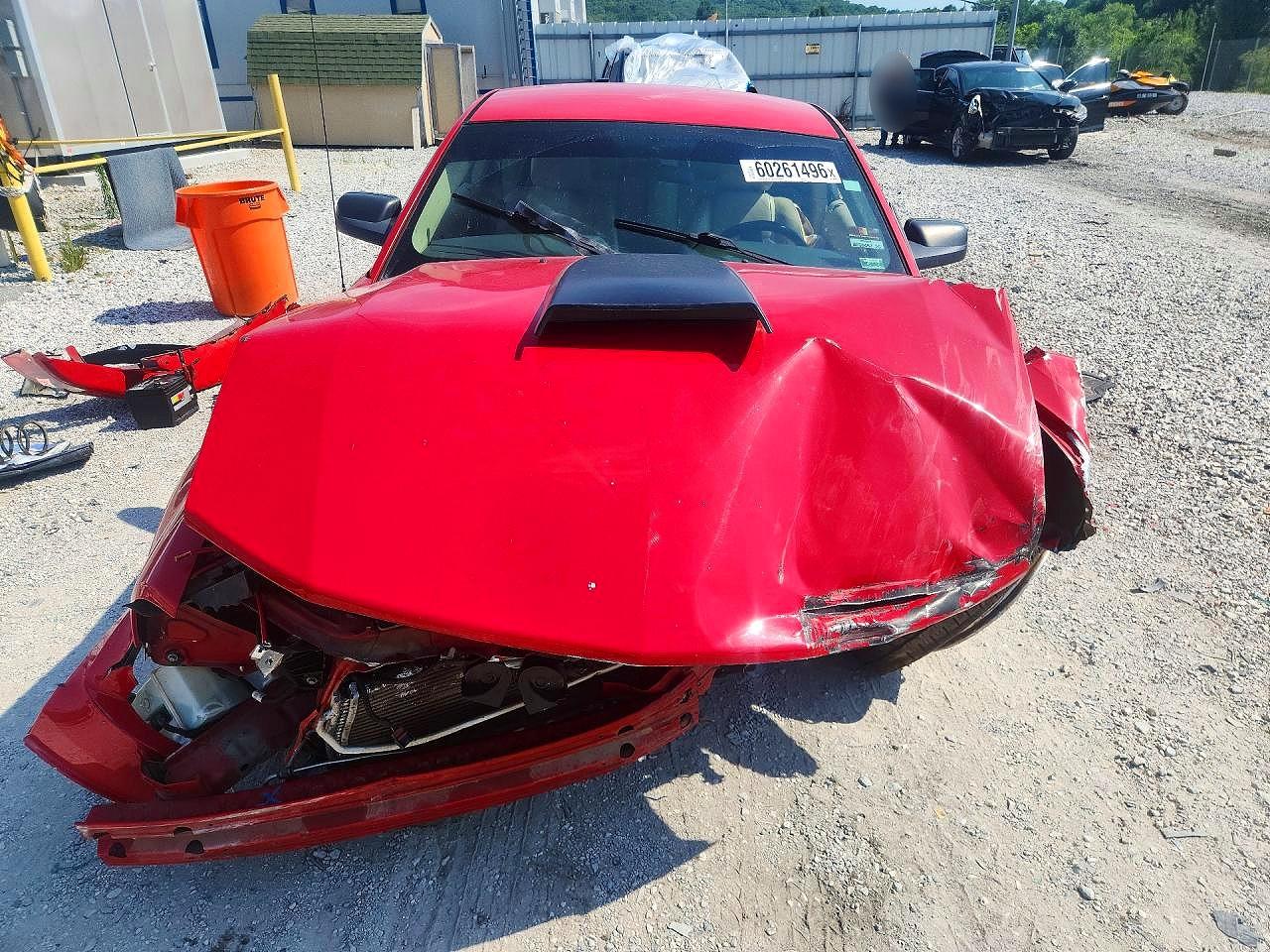2006 Ford Mustang Gt Red vin: 1ZVHT82H165191254